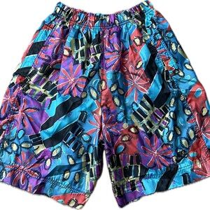 Vintage Nike ACG geometric abstract windbreaker retro Shorts 90s elite Medium M